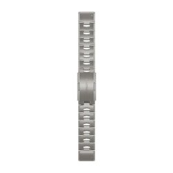 Garmin Quickfit 22 Watch Bands - Vented Titanium Bracelet