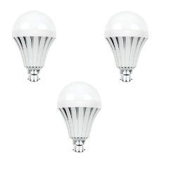 Loadshedding Rechargeable LED Light Bulb - Cool White - 3 Pack