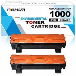 Hehua Compatible For Brother TN1000 TN-1000 Toner Cartridge Use For Printer HL-1110 HL-1112 HL-1210W MFC-1810 MFC-1910W DCP-1510 DCP-1512 DCP-1610W 2-PACK