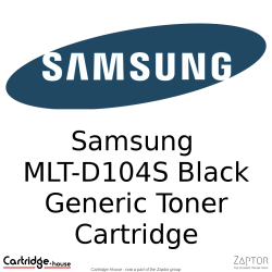 Samsung Mlt-d104s Generic Compatible Toner Cartridge