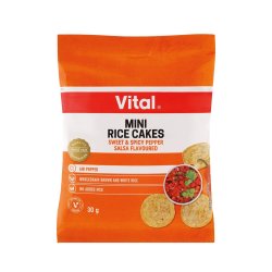 MINI Rice Cakes Sweet And Spicy Salsa - 30G