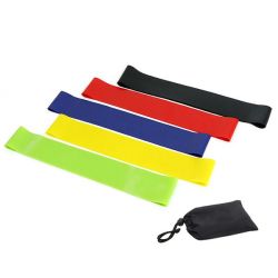 5 Pieces set Yoga Resistance Rubber Bands For Sports Fitness Sport Training