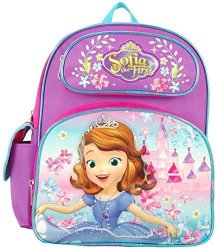 Disney Junior Sofia The First Lovely Castle 12" Toddler Backpack