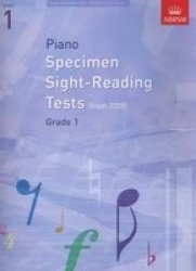 Piano Specimen Sight-reading Tests Grade 1 Staple Bound