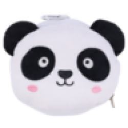 Panda With Eye Mask Travel Pillow
