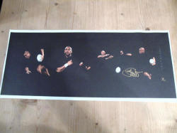 Limited To 300 World Wide Rare Jonah Lomu Canvas Hand Signed By Him.