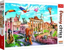 Puzzles - 1000 Funny Cities - Wild Rome