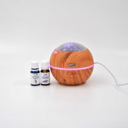 Light Shadow Diffuser With 2 Essential Oil Bundle