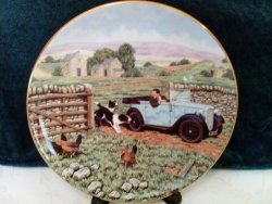 Display Plate - James Herriot " The Chase " Gorgeous Buy All 3 For R1200