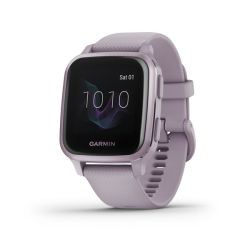 Garmin Venu SQ Smartwatch Metallic Orchid Bezel with Orchid Case and Silicone Band