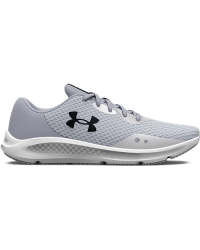 Women's Ua Charged Pursuit 3 Running Shoes - Halo Gray 4