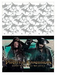 Pirates Of The Caribbean Plastic Table Cover 1CT
