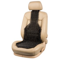 1ST GEAR - Beaded Seat Cushion Black