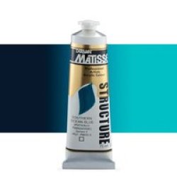 Matisse Structure Acrylic Paint 75ML Tube Southern Ocean Blue