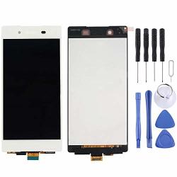 Yuanshihui Cell Phone Accessories Lcd Display + Touch Panel For Sony Xperia Z4 Black Color : White
