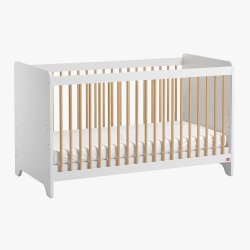 Leaf Cot Bed 70X140 - White