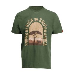 Sniper African Sunset T-Shirt Olive