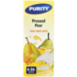 Purity Pressed Pear 100% Fruit Juice 6-36 Months 200ML