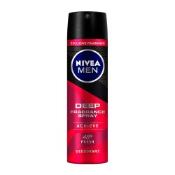 Nivea Men Deep Fragrance Achieve Body Spray 150 Ml