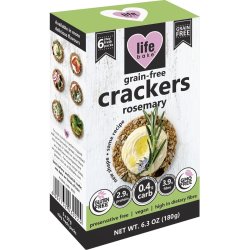Grain Free Crackers 180G - Rosemary