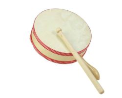 15CM Drum With Handle And Stick - Kids Music Instrument
