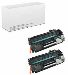Am-ink 2-PACK Compatible Toner Cartridge 05A CE505A Replacement For Hp Laserjet P2035 P2055DN P2035N P2055D P0255X P2055 P2035 2035 2055 Toner Printer Black
