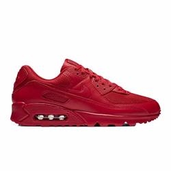 Nike Men's Shoes Air Max 90 Triple Red CZ7918-600 NUMERIC_10_POINT_5
