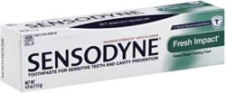Sensodyne Sensitivity Toothpaste For Sensitive Teeth Fresh Impact 4 Ounce