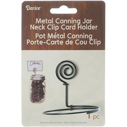 Darice Metal Canning Jar Neck Clip 2.75" By 2.75