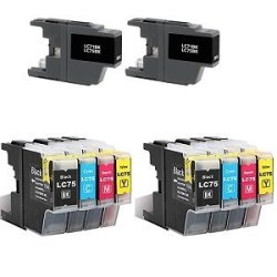 Brother Compatible LC-75XL Ink Cartridges Combo