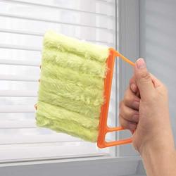 Lbg Products Window Blind Cleaner Duster Brush With Hand-held Dirt Cleaner Tools For Window Blinds Air Conditioner Jalousie