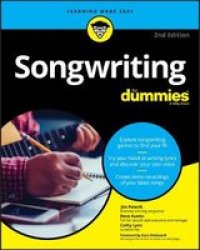 Songwriting For Dummies Paperback 2ND Edition