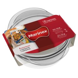 Marinex Small Round Casserole 700ML & Lid 300ML 1LT