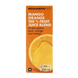 100% Mango & Orange Fruit Juice Blend 200ml