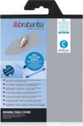 Brabantia Ironing Board Replacement Cover 124x45 With Foam in Silver