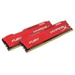 Kingston Hyperx Fury Red 32GB DDR4 Desktop Memory Module 2 X 16GB 2666MHZ