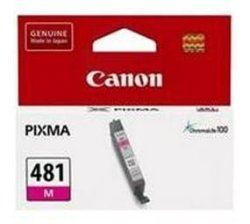 Canon Cli 481 Magenta Ink Cartridge - Compatible Printer Pixma TS8140 Pixma TS9140 Retail Box No Warranty