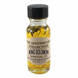 King Solomon Spiritual Oil Oz By The Apothecary Collection For Wicca Santeria Voodoo Hoodoo Pagan Magick Rootwork Conjure