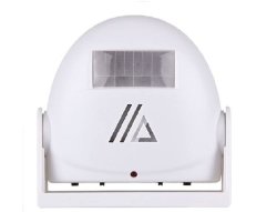Wireless Infrared Motion Sensor Voice Prompter Warning Alarm doorbell- W
