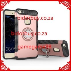 Magnetic Kickstand Ring Stand Armor Case For Huawei P10 Lite