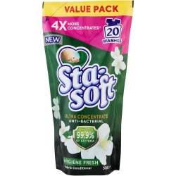 Sta-Soft Ultra Concentrate Anti-bacterial Fabric Softener Doy 500ML