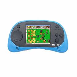 Sakd 2.5" Handheld Game Console Retro Game Player Built In 260 Classic Games 8-BIT Nes C3 Video Arcade Game Console Kids Children Toy Gift Blue