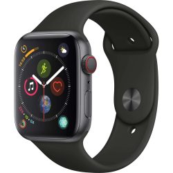Apple Watch Series 4 Smart Watch 44mm in Space Gray & Black