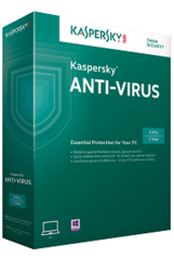 Kaspersky Antivirus 2016 DVD for 2 Users