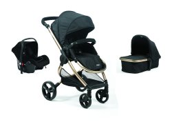 Mimi Baby 2020 Limited Edition Mimi Luxe 3 In 1 - Carrycot Travel System Gold