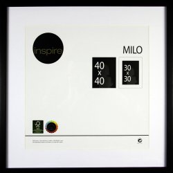 Inspire Frame Milo Black 40X40CM