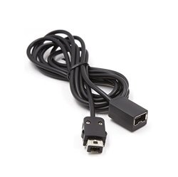 Iusun 3M 10FT Extension Cable For Nintendo Nes MINI Classic Controller Ultra Thick And Flexible Jacket Plug And Play Black