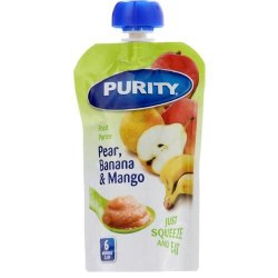 Purity 110ml Pear, Banana & Mango Puree