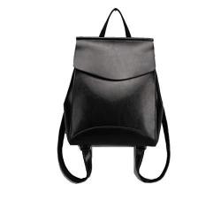 Jehouze Fashion Women Handbag Genuine Leather Backpack Casual Shoulder Bag