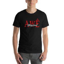 Awe Masekind Short-sleeve Unisex T-Shirt - XL Aqua
